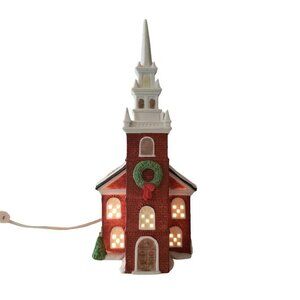 Department 56 Old North Church Lighted Christmas Village House 59323
